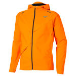Mizuno Kläder Mizuno Tech Thermal Charge Löparjacka Herrar - röd, 