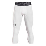 Under Armour Kläder Under Armour Heatgear Tights Herrar-Vit,Svart