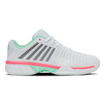 K-Swiss Tennisskor K-Swiss EXPRESS LIGHT 3 Clay Sko f&ouml;r grus Damer-vit, turkos