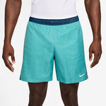 Nike Kl&auml;der Nike Court Victory Dri-Fit 7in Aop Shorts Herrar - turkos, petrol