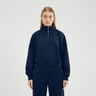 Carrera 1/4 Zip Långärmat Damer - mörkblå, 