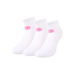 BIDI BADU Kl&auml;der BIDI BADU Leana No Show Tech Sportstrumpor 3-pack Damer-Vit,Pink