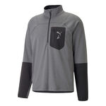 Puma Kläder Puma Seasons Raincell Half-Zip Löpningstopp Herrar-Grå,Svart