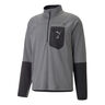 Seasons Raincell Half-Zip Löpningstopp Herrar-Grå,Svart