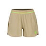 Wild Match 2in1 Shorts Damer-Beige,Neongrön