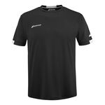 Babolat Kl&auml;der Babolat Play Crew Neck T-shirt Herrar-Svart