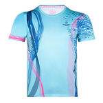 BIDI BADU Kläder BIDI BADU Thabo Tech T-shirt Herrar-Turkos,Blå