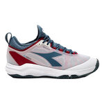 Diadora Tennisskor Diadora  Speed Blushield Fly 4 + Sko för grus Herrar-vit,petrol
