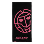 BIDI BADU Handduk BIDI BADU Badehandtuch 70x140cm Handduk -svart,pink