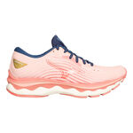 Mizuno L&ouml;parskor Mizuno Wave Sky 6 Neutralsko Damer - rosa, gr&aring;