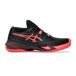 ASICS Sko f&ouml;r grus ASICS Gel-Resolution X Sko f&ouml;r grus Damer-svart, neonpink