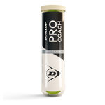 Dunlop Tennisbollar Dunlop Pro Coach 4-pack Rör