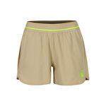 Quiet Please Kl&auml;der Quiet Please Wild Match 2in1 Shorts Damer-Beige,Neongr&ouml;n