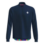 BIDI BADU Kl&auml;der BIDI BADU Kaleido Printed Tr&auml;ningsjacka Herrar-M&ouml;rkbl&aring;