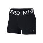 Nike Kläder Nike Dri-Fit Big Kids 3in Shorts Flickor-svart,vit
