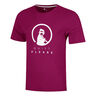 Trainings T-shirt Herrar-berry, vit