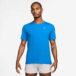 Nike Kläder Nike Dri-Fit UV Miler Löpartröja Herrar - blå, silver