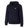 Essential Zip Sweat-jacka Damer - mörkblå, 