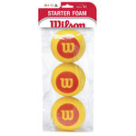 Wilson Tennisbollar Wilson Starter Foam Balls (Stage 3) 3-pack P&aring;se