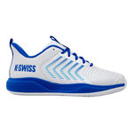 K-Swiss Tennisskor K-Swiss ULTRASHOT LIGHT Clay Sko f&ouml;r grus Herrar-vit, bl&aring;