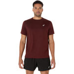 ASICS Kläder ASICS Core Löpartröja Herrar-Rött Vin