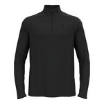Odlo Kläder Odlo Essential 1/2 Zip Långärmat Herrar - svart, 