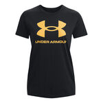 Under Armour Kläder Under Armour  Live Sportstyle Graphic T-shirt Damer - svart, guldgul