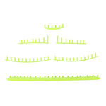 HEAD Rackettillbehör HEAD Extreme MP L,Extreme Team Set Med Band Med Öglor-Lime