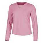 Nike Linne Nike One Classic Dri-Fit L&aring;ng&auml;rmat Damer - pink, svart