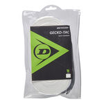 Dunlop Överlindor Dunlop Gecko-Tac 30-pack-Vit