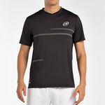 Bullpadel Kläder Bullpadel Montuno T-shirt Herrar - svart, 