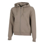 Quiet Please Kläder Quiet Please Tonal Core Zip Sweat-jacka Damer - grå, brun