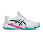 ASICS Sko f&ouml;r grus ASICS Court FF 3 Clay Sko f&ouml;r grus Herrar-vit, pink