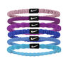 Flex Hair Tie Hårband 6-pack Unisex - flerfärgad, lila