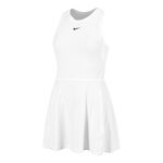 Nike Tenniskläder Nike Dri-Fit Victory Klänning Damer-Vit,Svart