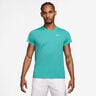 Court Victory Dry T-shirt Herrar - turkos, vit