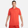 Dri-Fit Court Victory Solid Polo Herrar-Ljusröd