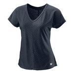 Wilson Kläder Wilson Training V-Neck II T-shirt Damer - blå, 
