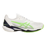 ASICS Tennisskor ASICS Solution Speed FF3 Sko För Grus Herrar-Vit,Neongrön