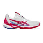 ASICS Tennisskor ASICS Solution Speed FF 3 Allroundsko Damer-Vit,Berry