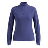 Zeroweight Warm Mid Layer 1/2 Zip Löpartröja Damer-Blå