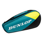 Dunlop Dunlop SX Club Racketväska 3-Svart,Turkos