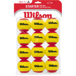 Wilson Tennisbollar Wilson Starter Red (Stage 3) 12-pack Påse