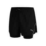 Puma Kläder Puma Ultraweave 2in1 5in Löparshorts Herrar - svart, 