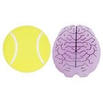 Gamma Rackettillbehör Gamma String Things Tennisball,Brain Dämpare I Duppelpack-Flerfärgad