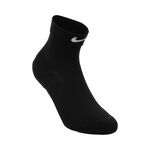 Nike Kl&auml;der Nike Fast Midweight Ankle L&ouml;parsockor Unisex - svart, gr&aring;