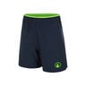 Smash Shorts Pojkar - mörkblå, neongrön