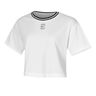 Dri-FIT Heritage Crop T-shirt Damer - vit, 
