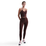 Nike Kläder Nike Dri-FIT One High Rise 7/8 Tights Damer - mörkröd, 