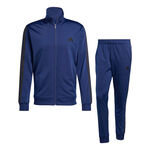 adidas Kläder adidas 3Stripes Träningsoverall Herrar - mörkblå, 